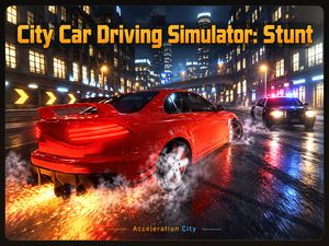 Play City Car Driving Simulator: Stunt
